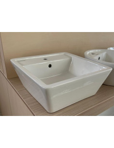 Keramiskā izlietne 42x42x17cm 4058, GENOVA-A - 1 2