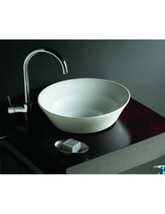 Keramiskā izlietne 42x21.5cm 0046, NAPOLES - 1 2