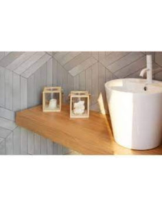 Keramiskā izlietne 42x35cm 4057, FLORENCIAB - 1 2