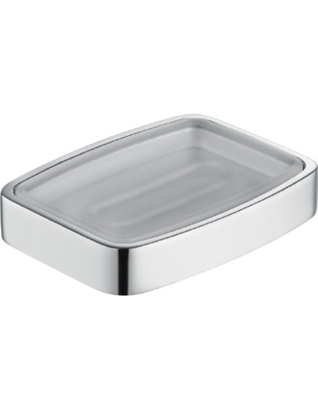 Мыльница хромированое стекло 11655019001, ELEGANCE