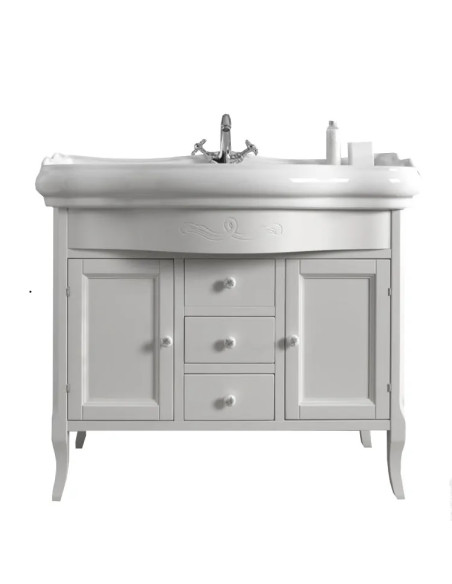 Kerasan sink cabinet Retro, white matte 734730 - 5