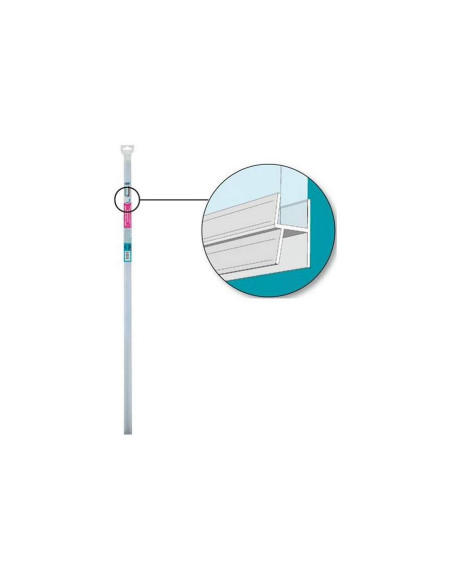 GEB Gumija dušas durvīm apakšējā 5/8 mm - 1