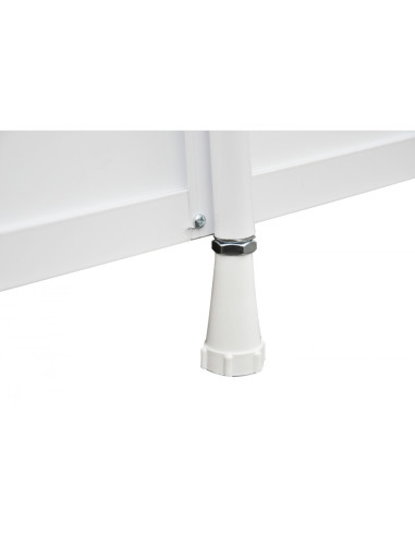 Universāls priekšējais panelis vannām ar bīdāmām durvīm, akrils 150-170cm - 2