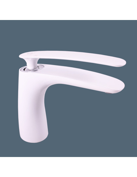 Washbasin faucet TIGRIS - Barva bílá/chrom,Rozměr 1/2''