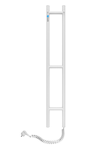 Electric Towel Rail WHITE SILOUETTE 160х1000 right