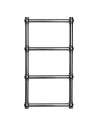 Stainless Steel Heated Towel Rail RETRO 500x800