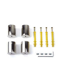 Stainless Steel Heated Towel Rail RETRO 500x1000 2
