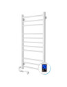 Electric Towel Rail WHITE CLASSIC QUADRO Sensor 500x1000 left