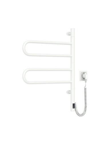Electric Towel Rail WHITE FOUETTE Sensor 480х600