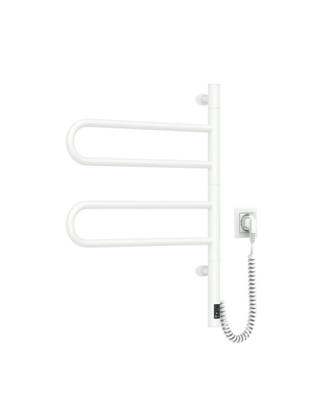 Electric Towel Rail WHITE FOUETTE Sensor 480х600 Electric Towel Rail WHITE FOUETTE Sensor 480х600