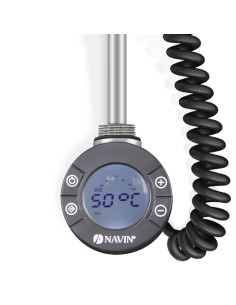 Navin Sigma 300W black heater, programmable 2