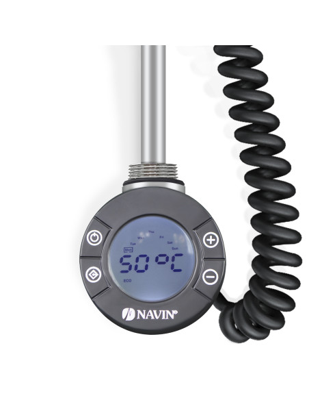 Navin Sigma 300W black heater, programmable Navin Sigma 300W black heater, programmable