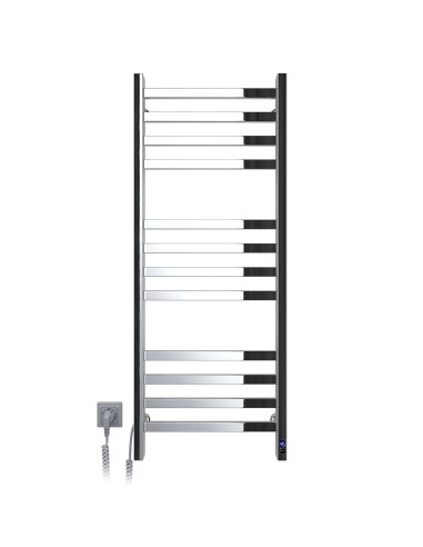Stainless Steel Electric Towel Rail AVANGARD Sensor 480х1200 left
