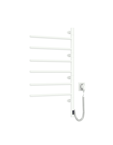 Electric Towel Rail WHITE ARABESQUE Sensor 480х800