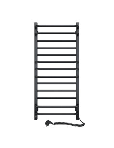 Electric Towel Rail BLACK GRANDIS Sensor 480х1000 right
