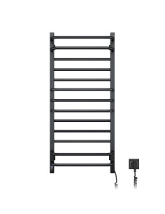 Electric Towel Rail BLACK GRANDIS Sensor 480х1000 right 2
