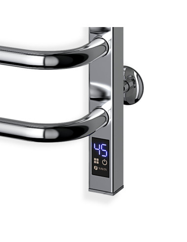 Stainless Steel Electric Towel Rail GRANDIS Sensor 480х1000 right