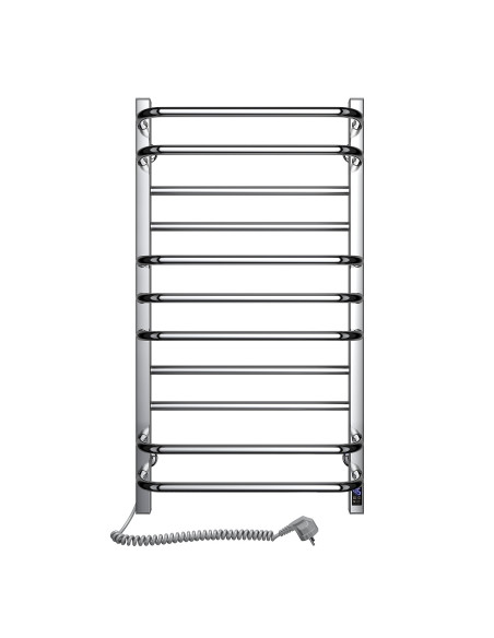 Stainless Steel Electric Towel Rail GRANDIS Sensor 480х800 left