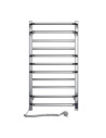 Stainless Steel Electric Towel Rail GRANDIS Sensor 480х800 left