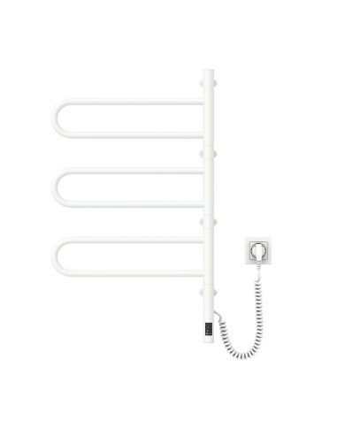 Electric Towel Rail WHITE FOUETTE Sensor 480х800
