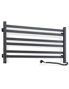Electric Towel Rail BLACK AVANGARD Sensor 900х500 right 2
