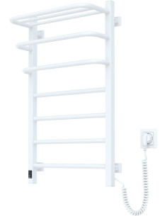 Electric Towel Rail WHITE NAVIN FORTIS 480x800 Right sensor 2