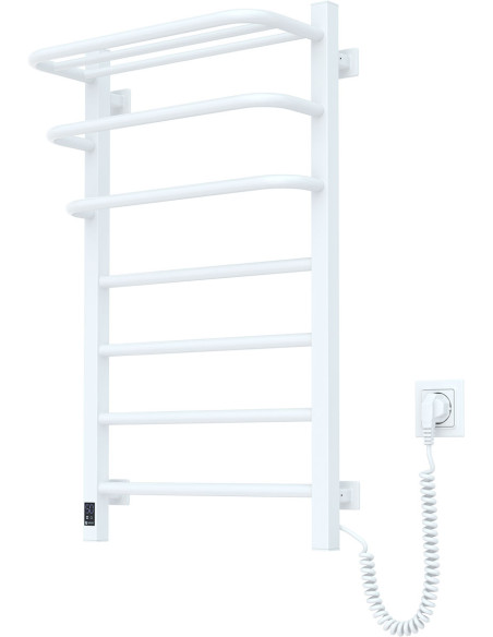Electric Towel Rail WHITE NAVIN FORTIS 480x800 Right sensor Electric Towel Rail WHITE NAVIN FORTIS 480x800 Right sensor