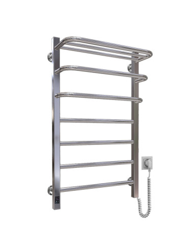 Stainless Steel Electric Towel Rail NAVIN FORTIS 480x800 Sensor right