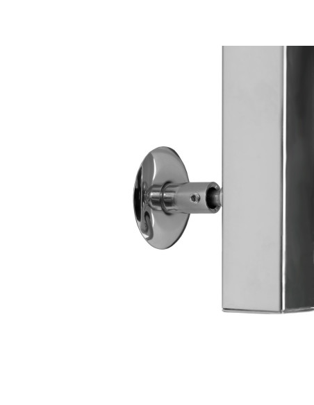 Stainless Steel Electric Towel Rail NAVIN FORTIS 480x800 Sensor right
