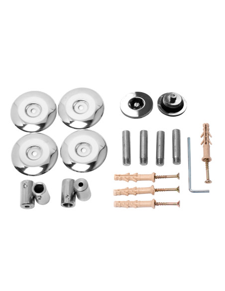 Stainless Steel Heated Towel Rail ILLUSION 500x900