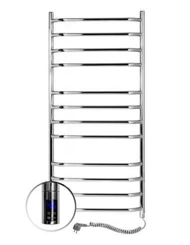Stainless Steel Electric Towel Rail BLUES Sensor 480x1200 right