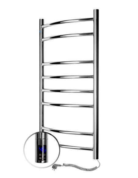 Stainless Steel Electric Towel Rail CAMELLIA Sensor 480х800 right Stainless Steel Electric Towel Rail CAMELLIA Sensor 480х800 right