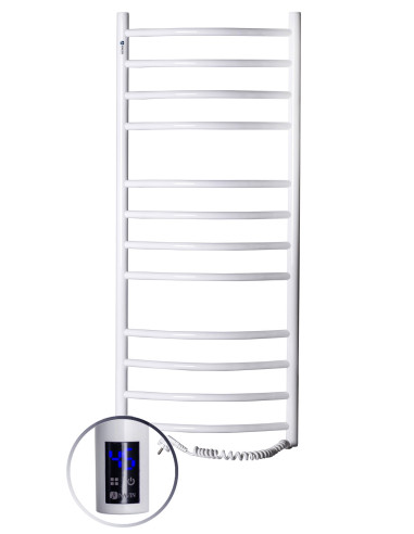Electric Towel Rail WHITE CAMELLIA Sensor 480x1200 right