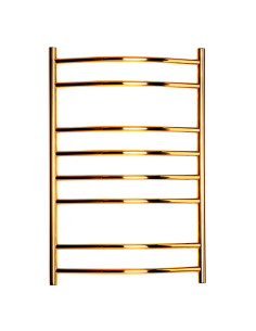 Stainless Steel Heated Towel Rail GOLD CAMELLIA 500х800