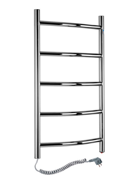 Stainless Steel Electric Towel Rail CAMELLIA PROFI 480х800 left