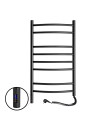 Electric Towel Rail BLACK CAMELLIA Sensor 480х800 right