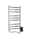 Stainless Steel Electric Towel Rail CLASSIC QUADRO Sensor 500x800 left