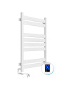 Electric Towel Rail WHITE LARGO Sensor 500x800 left