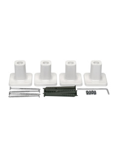 Electric Towel Rail WHITE LARGO Sensor 500x1000 right 2