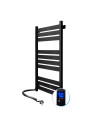 Electric Towel Rail BLACK LARGO Sensor 500х1000 left