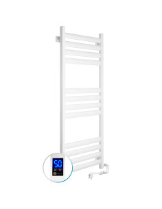 Electric Towel Rail WHITE ELLIPSE Sensor 500x1200 right