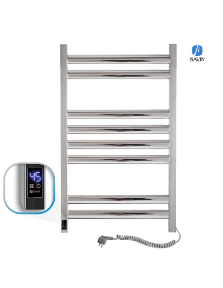 Stainless Steel Electric Towel Rail ELLIPSE Sensor 500х800 right Stainless Steel Electric Towel Rail ELLIPSE Sensor 500х800 right