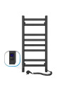 Electric Towel Rail BLACK AVANGARD Sensor 360х800 right