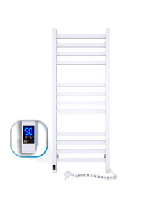 Electric Towel Rail WHITE AVANGARD Sensor 480х1200 right