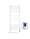 Electric Towel Rail WHITE AVANGARD Sensor 480х1200 left
