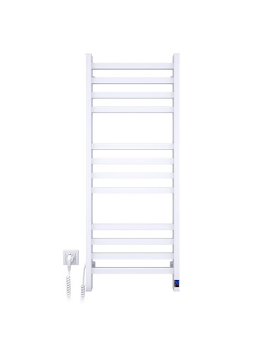 Electric Towel Rail WHITE AVANGARD Sensor 480х1200 left