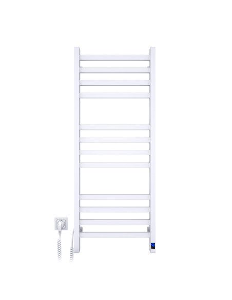 Electric Towel Rail WHITE AVANGARD Sensor 480х1200 left