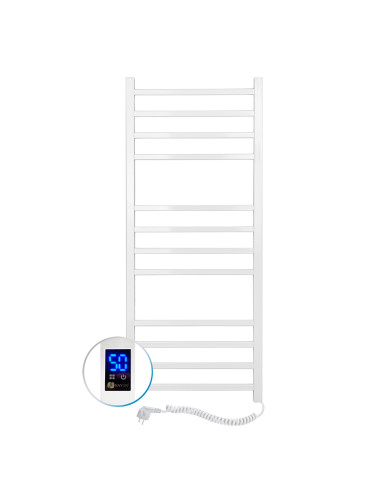 Electric Towel Rail WHITE LOFT Sensor 500x1200 right