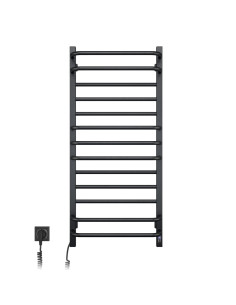 Electric Towel Rail BLACK GRANDIS Sensor 480х1000 left 2