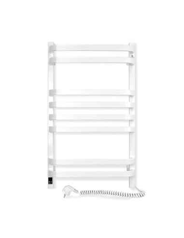Electric Towel Rail WHITE NAVIN STUGNA 480х800 Right sensor
